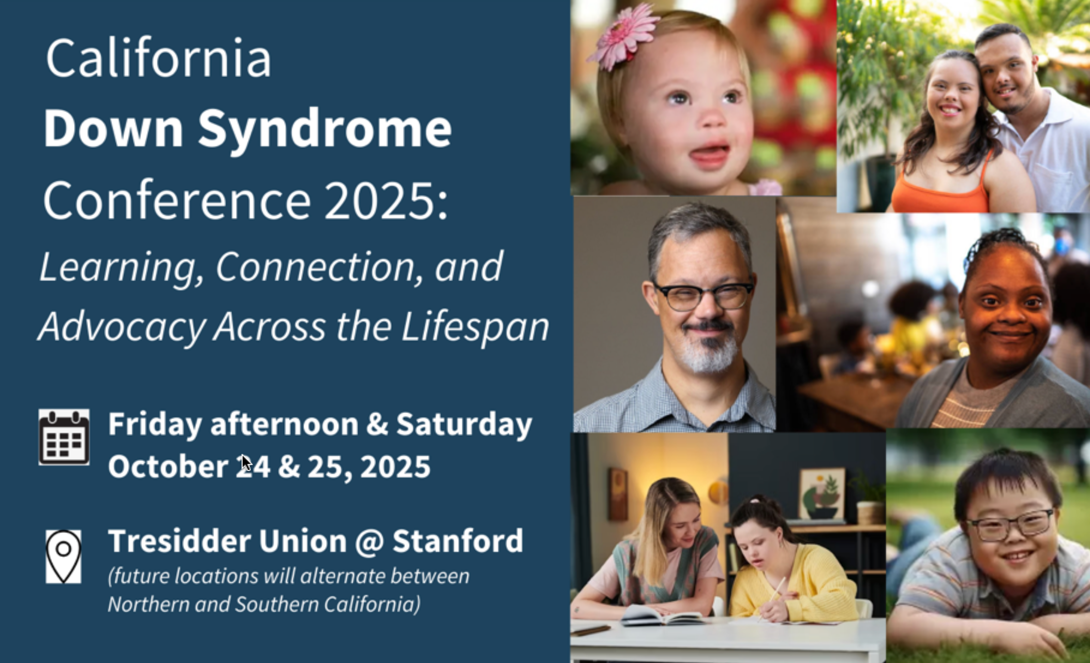 California Down Syndrome Conference 2025 banner