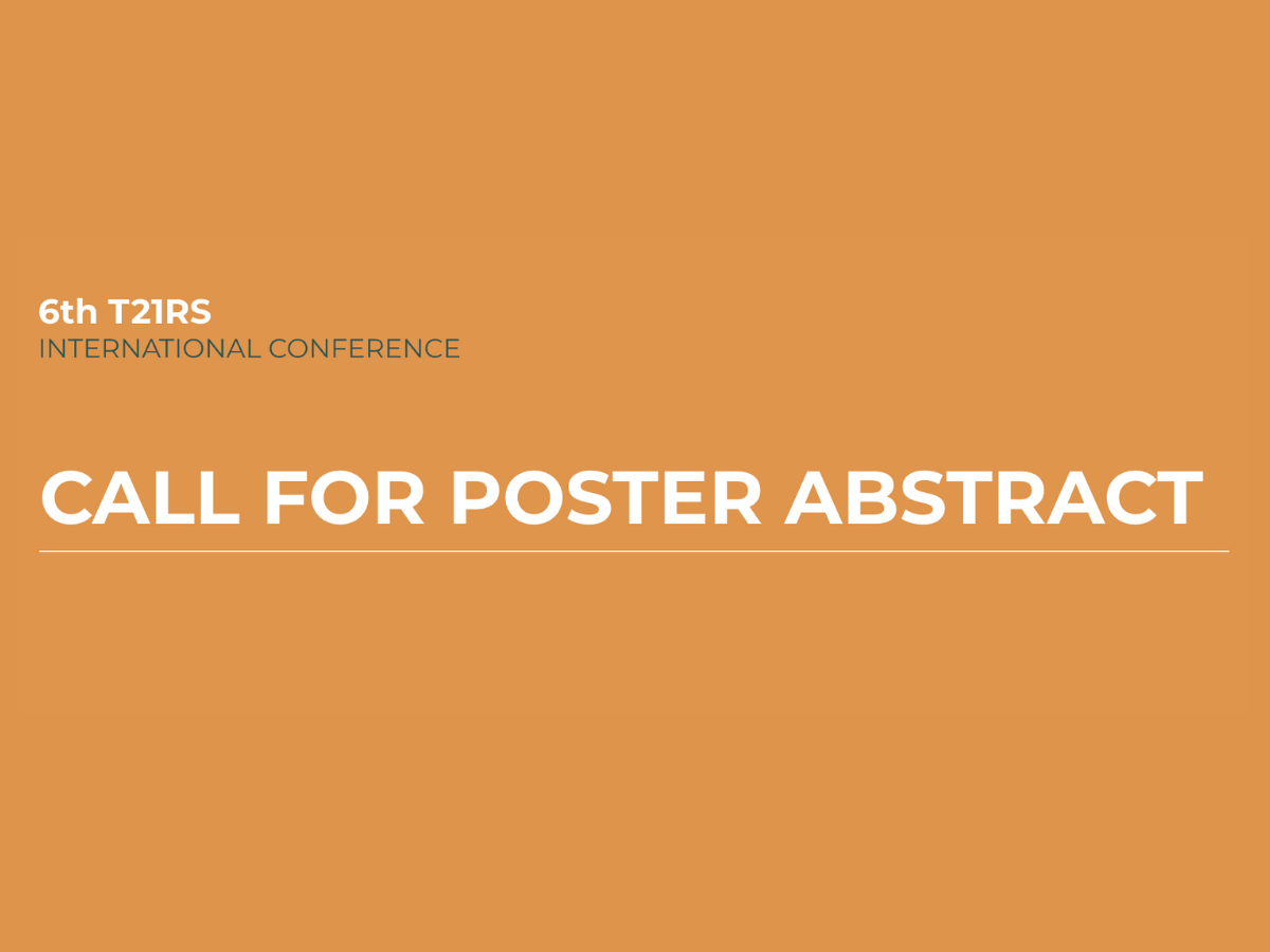 T21RS International Conference Call for Abstracts logo