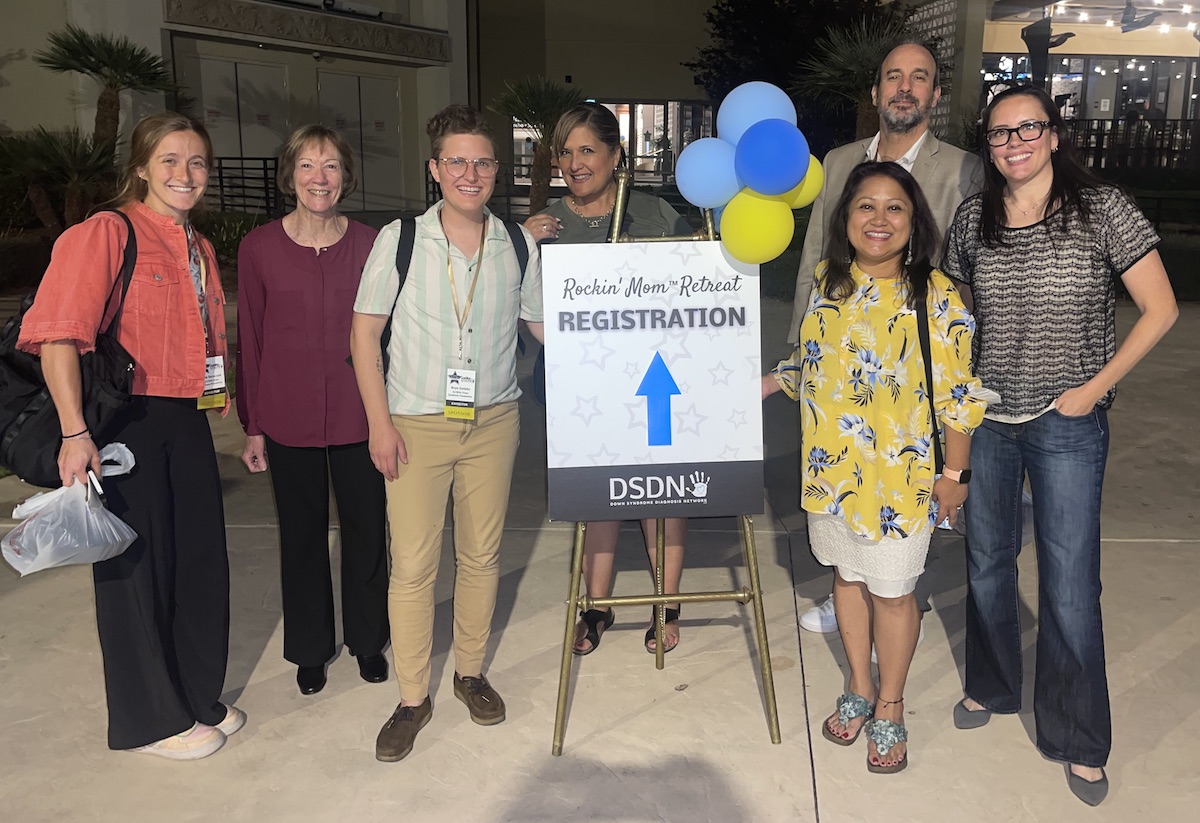 DS-Connect®, NIH, GLOBAL and Crnic Institute teams outside of the Rockin' Moms Retreat