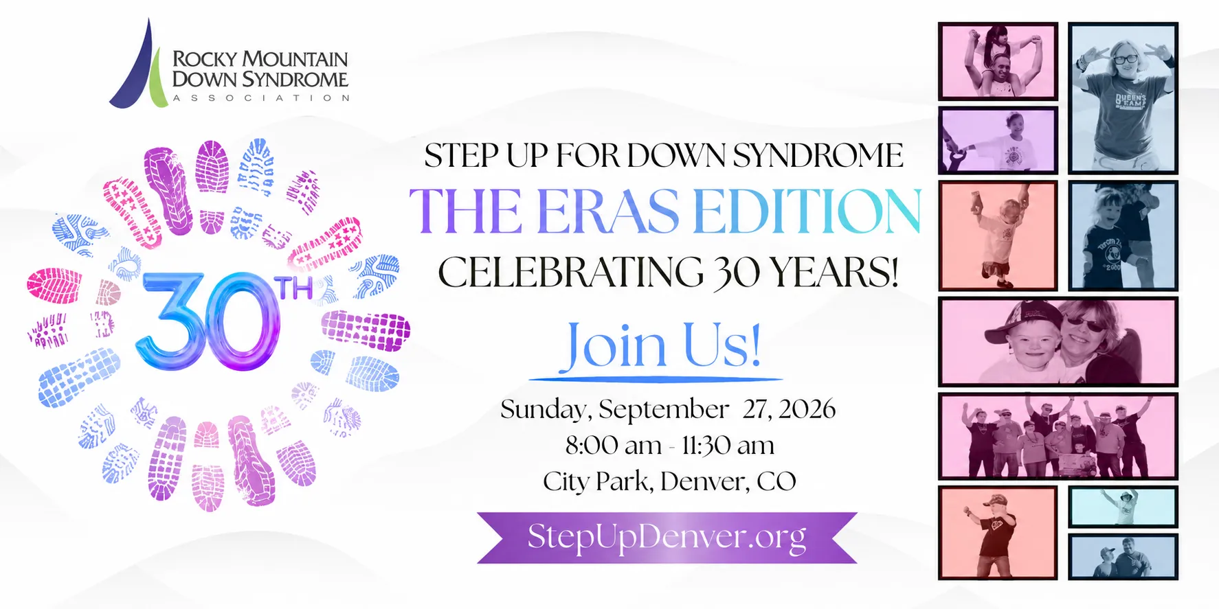 Caminata Step Up for el Síndrome de Down de RMDSA logo