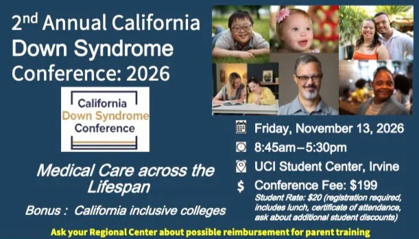 2a Conferencia Anual de Síndrome de Down de California