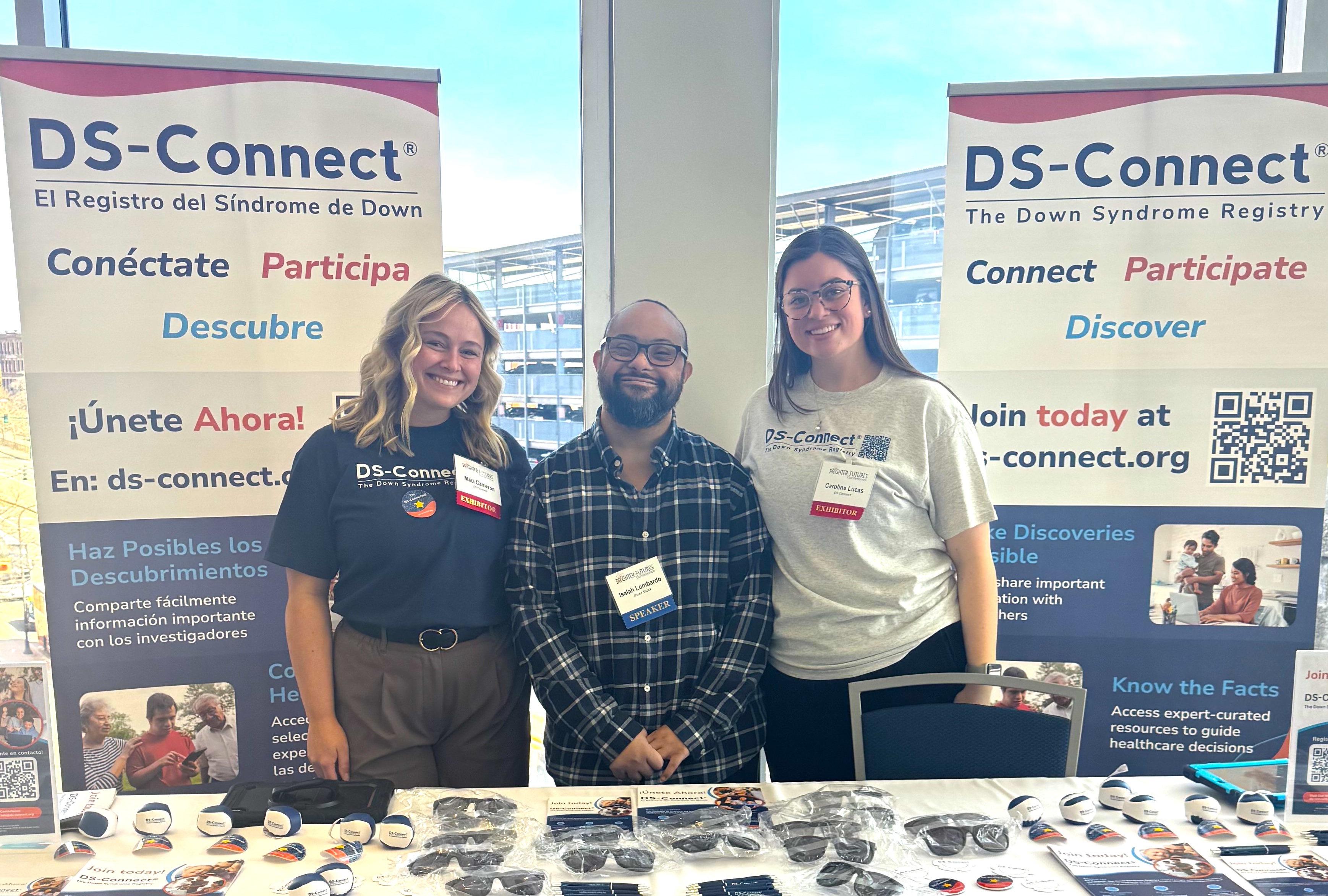 Equipo de DS-Connect en la conferencia Brighter Futures
